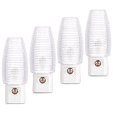 Emotionlite plug-in night light with warm white glow for safe nighttime visibility