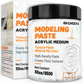 Endhokn thick modeling paste 600ml bottle for durable textured acrylic art.