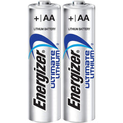 Energizer AA lithium batteries with Exp 2038 date for dependable shelf life.
