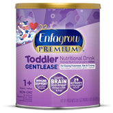 Enfagrow Gentlease toddler bottle illustrates gentle digestion and growth support.
