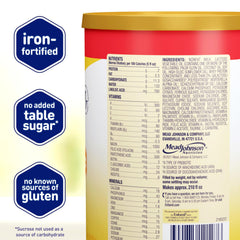 Enfamil Infant bottle with prepared formula for convenient feeding.
