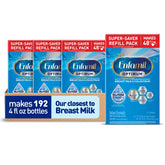 Enfamil Optimum tub packaging showing premium infant formula for storage