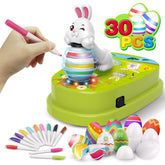 Engfa Easter egg decorating kit with spinner in action for clean lines