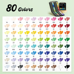 ENMY fabric markers on textiles for even coverage on clothing and crafts.