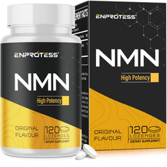Enprotess Sublingual NMN 500mg bottle front for daily vitality support.
