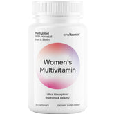 Envitamin Women's Methylated Multivitamin bottle for daily nutrient support.