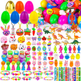 Envotek Surprise Gold Eggs packaging showing 100 prefilled eggs for Easter fun.
