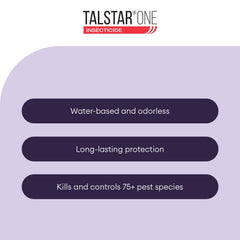 Envu Talstar One outdoor structural spray on surfaces and landscapes.