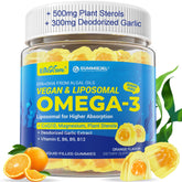 EnvyCure vegan omega-3 gummies bottle for daily wellness