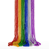 EOBOH Mardi Gras beads 12pc collection for festive party favors.