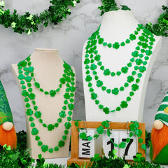 EOBOH St Patrick's Day parade accessory necklace completes party outfits