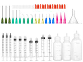 Eomhept glue syringe set collection with precise dispensing for crafts