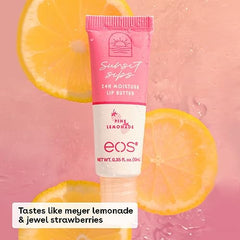 EOS 24H Moisture Super Balm wild cherry slushie tube nourishes dry lips