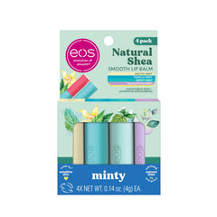EOS Artic Mint lip balm tube offering icy hydration for smooth lips
