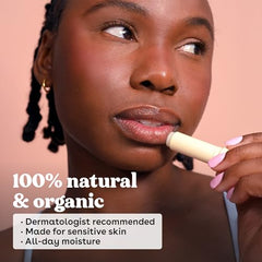 eos lip balm mango nectar stick nourishes lips with natural oils