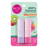 EOS Raspberry Kiwi Splash lip balm sphere for smooth lips and fruity scent.
