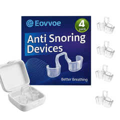 Eovvoe anti snore device gently opens nasal passages for smoother airflow.