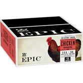 EPIC Chicken Sriracha Bar pack front shows bold flavor for on the go snacking