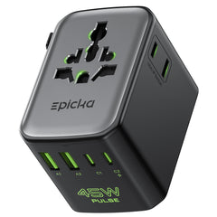EPICKA Pulse Duo front view shows compact design ideal for packing on trips