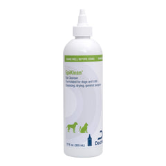 EpiKlean ear cleanser bottle 12oz ready for regular pet ear cleaning.