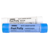 Epoxybond Pool Putty: mixing 1:1 for underwater repair