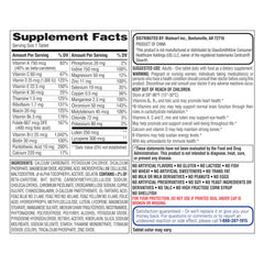 Equate Mature Adult 50+ multivitamin tablets closeup for complete daily vitamins