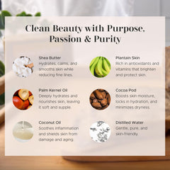 Era of Nature shea butter enriched soap for smoother skin.