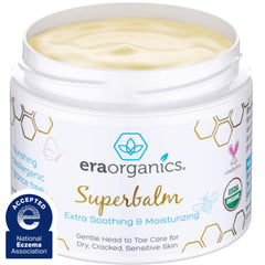 Era Organics Healing Ointment jar for babies soothing eczema gently