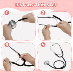 ERDOGLY imagined hospital playset with stethoscope for kids.