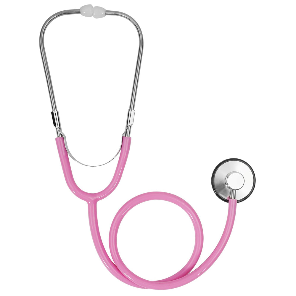 ERDOGLY kids stethoscope pink with heartbeat focus for imaginative play.