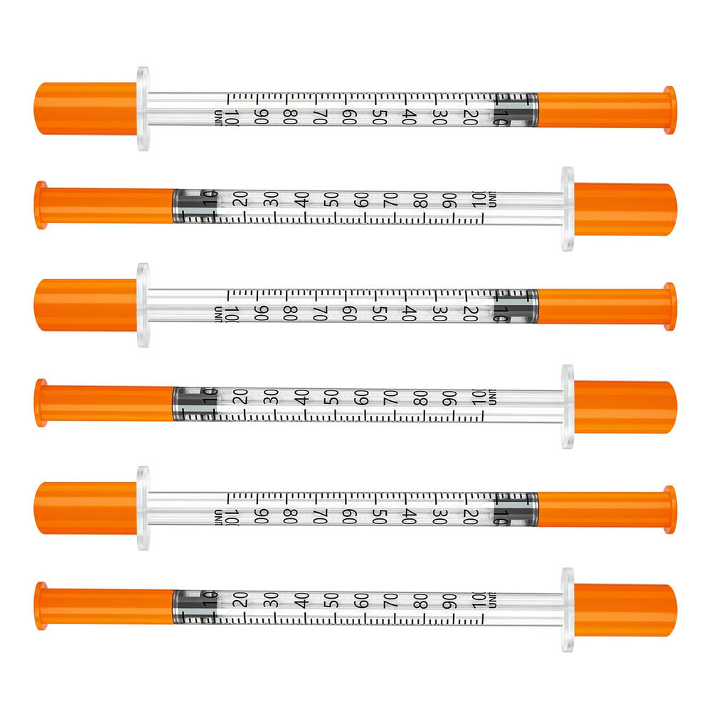 Erlest 1ml syringe with tri-cone tip for precise sampling