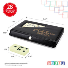 ERLLE leather storage case for secure travel and storage.