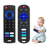 ERSIHUA remote-teether in remote-control shape for soothing teething gums.