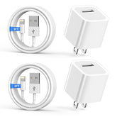 Esbeecables 2-pack 6ft lightning cable for reliable charging and data syncing.