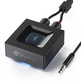 Esinkin wireless audio receiver ready to stream to your speakers for easy listening.