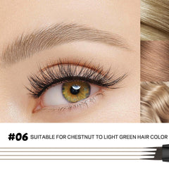 Espoce Eyebrow Pen non-dry watery ink for smooth drawing.