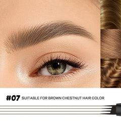 Espoce vegan formula in 8 shades to match hair tone and skin undertones.