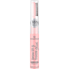 essence Brow Lift Glue 3in1-applicator demonstrates streamlined styling with flexible hold.