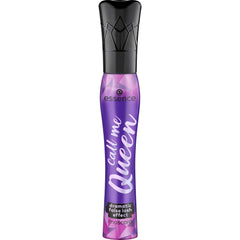 essence Call Me Queen Mascara brush closeup shows precise, fluttery lash application