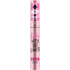 essence Lash Without Limits 01 Extra Black swatch showing dramatic length