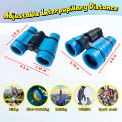 Essenson binoculars neck strap prevents loss during exploration.