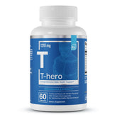 Essential Elements T-Hero bottle pour for easy daily testosterone support