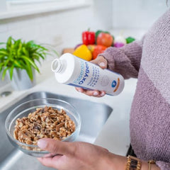 Essentail Oxygen spray used on kitchen counters for cleaning