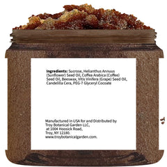 Essentially KateS scrub texture close-up shows gritty exfoliants for smoother skin.