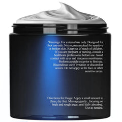 Essentially KateS Peppermint + Eucalyptus cream application demonstrates fast cooling feet relief.