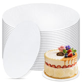 Essenya 12-pack 10-inch cake drums provide sturdy dessert bases.