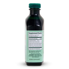 Essiac amber bottle with seal protects potency of the antioxidant-rich formula.