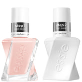 essie Gel Couture bottle shows sheer nude pink color with gel-like shine