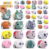 Estardaa panda pull back car – durable mini racer for imaginative play and quick chases.