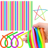 Estimable colorful stretchy fidget strings offer vibrant colors for classroom prizes